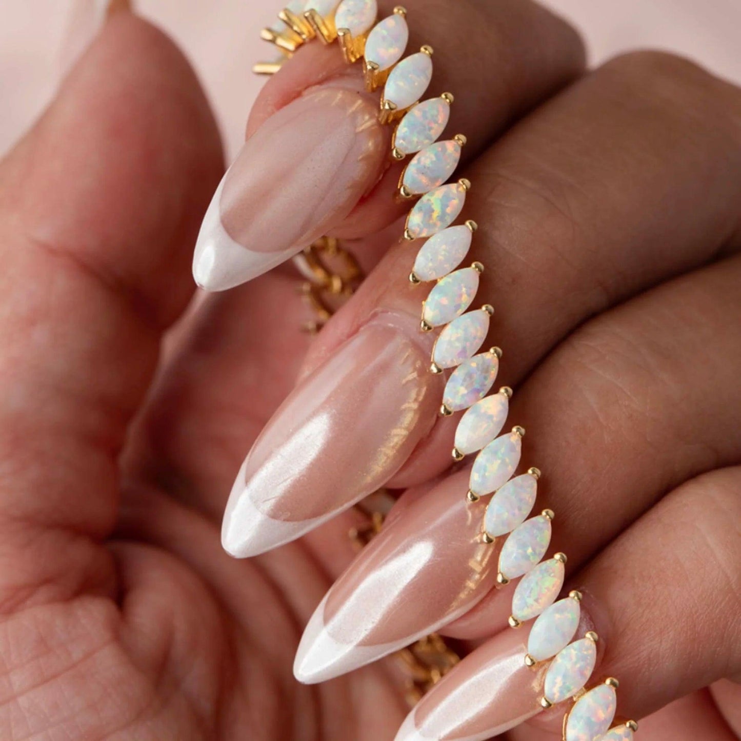 Opal Fiare Tennis Bracelet Silver