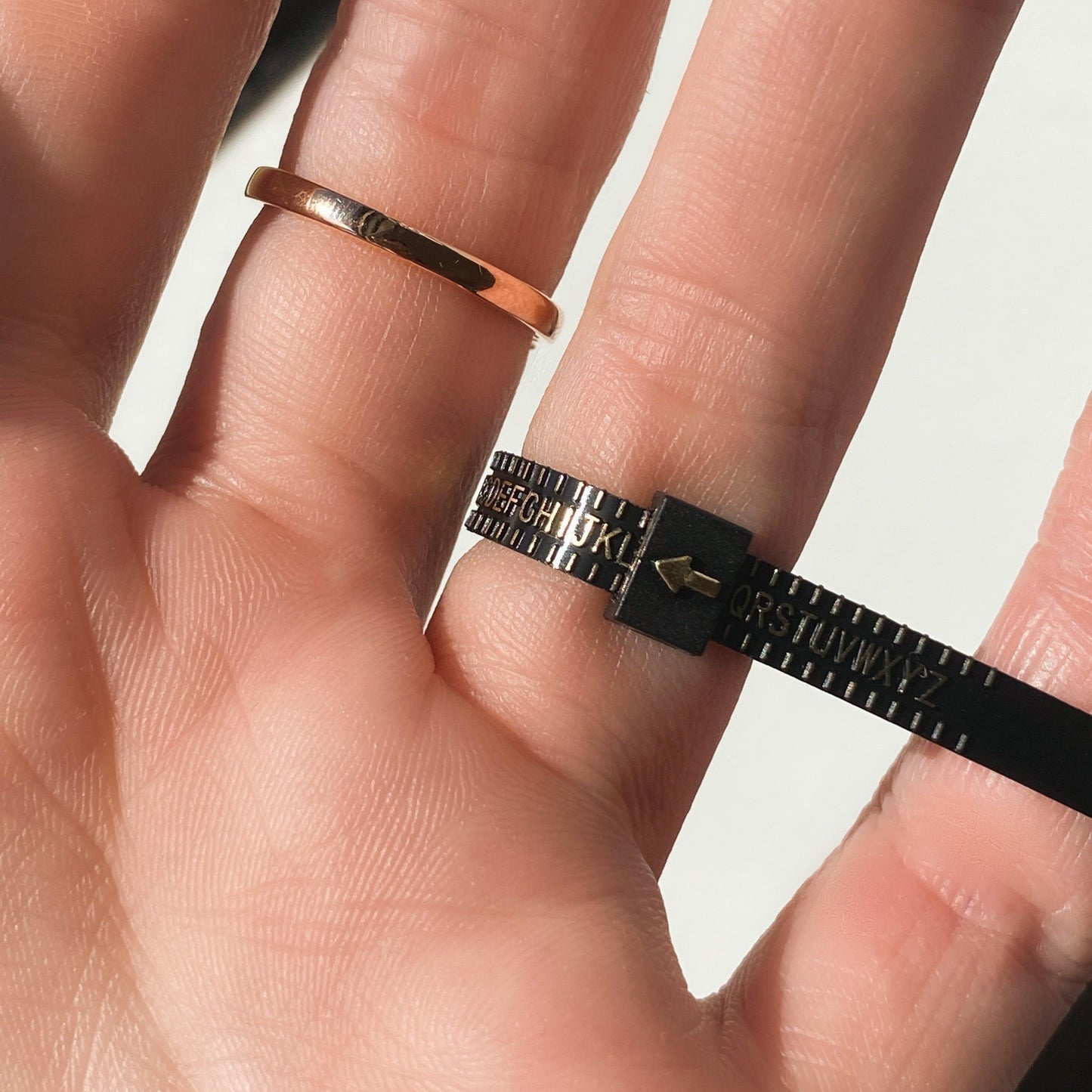 Ring size finder