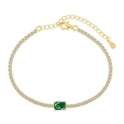 Ever After Emerald Tennis Bracelet