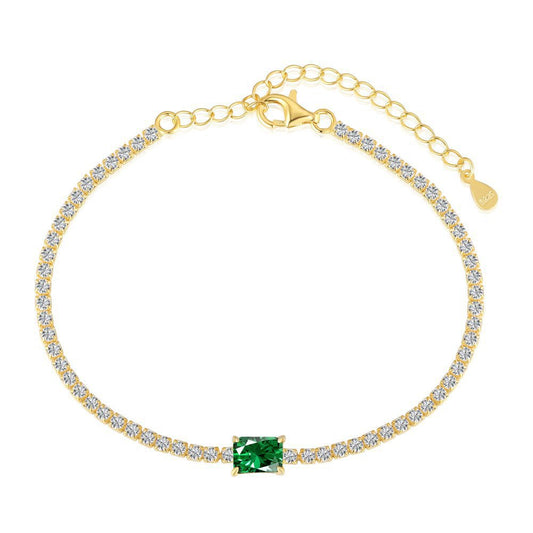Ever After Emerald Tennis Bracelet