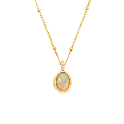 Opal Hidden Journey Locket