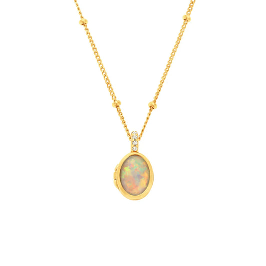 Opal Hidden Journey Locket