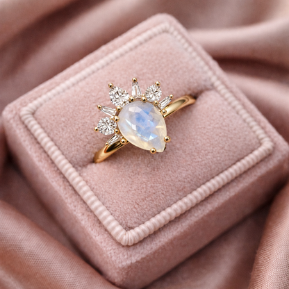 Asteria - 14K Yellow gold vermeil