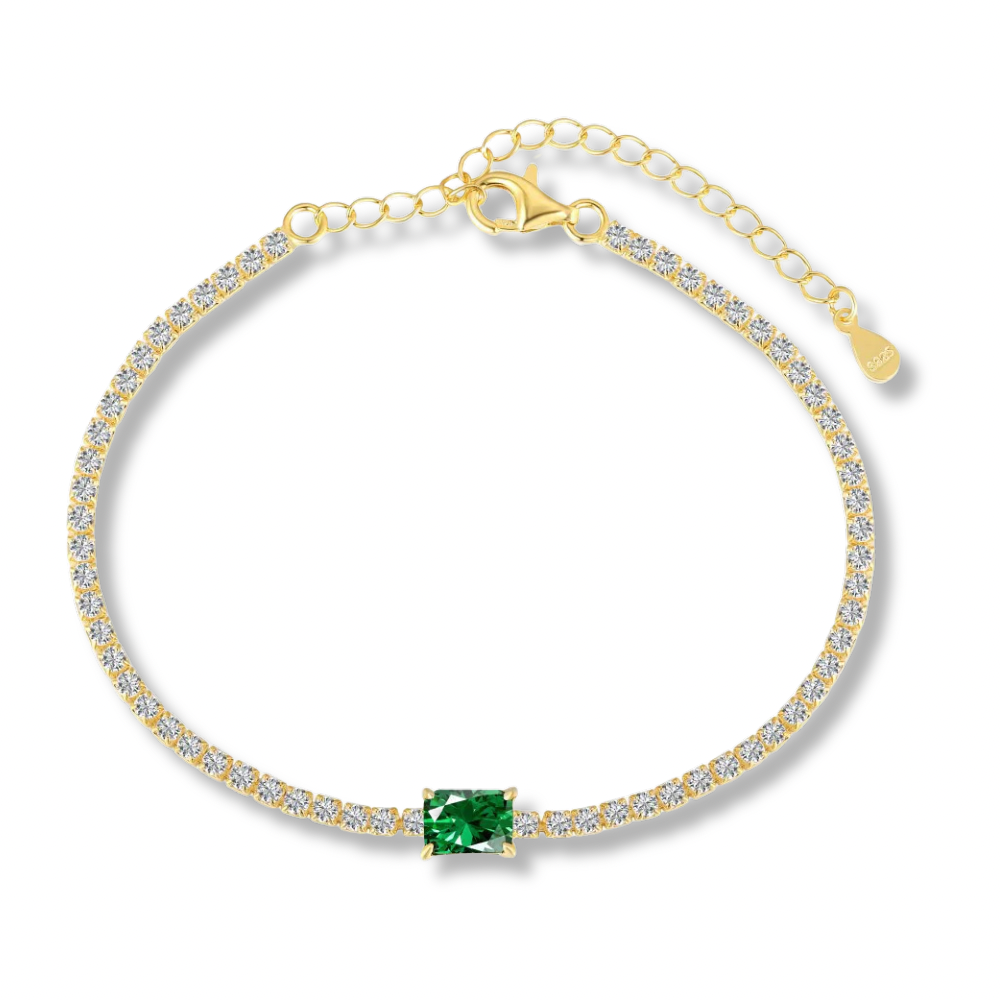 Ever After Emerald Tennis Bracelet