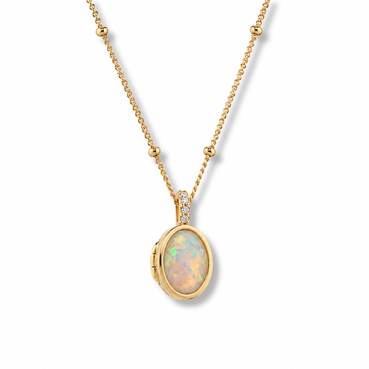 Opal Hidden Journey Locket