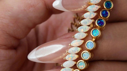 Opal Ombre Tennis Bracelet